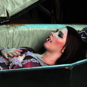 image of Melody Jordan as sex vampire sleeping